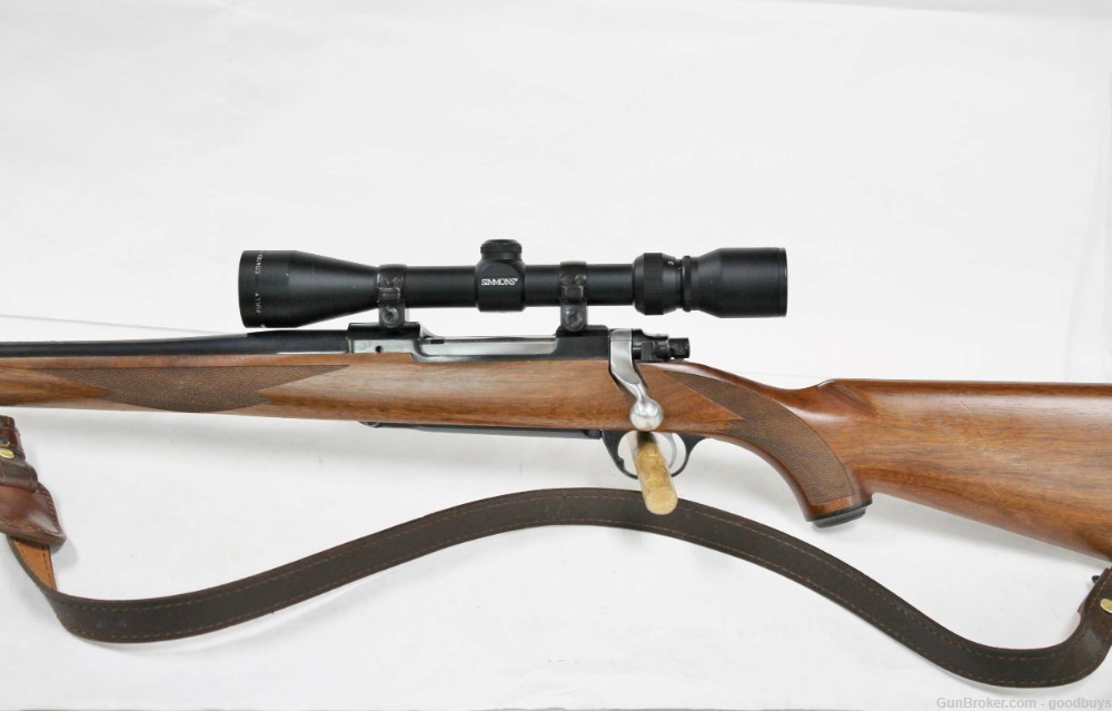 1996 Left Hand Ruger M77 Walnut 7 mm mag Bolt Action Rifle MARK II LH SALE-img-2