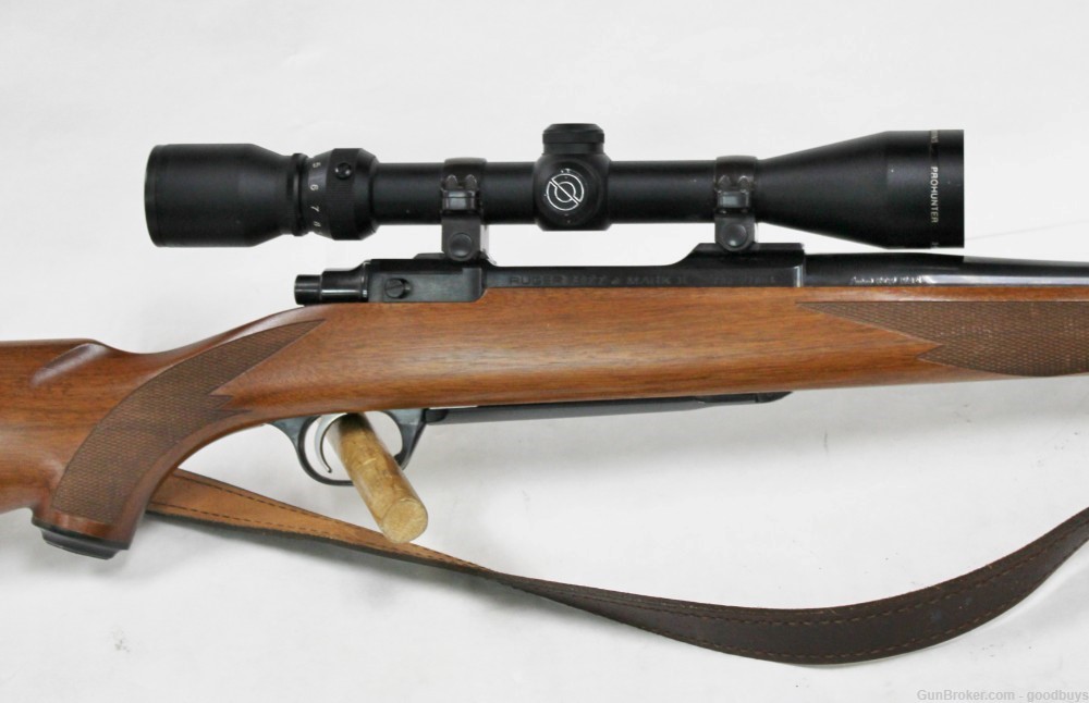 1996 Left Hand Ruger M77 Walnut 7 mm mag Bolt Action Rifle MARK II LH SALE-img-7