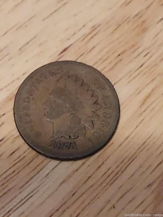 1871 INDIAN CENT a great gift (W)-img-0