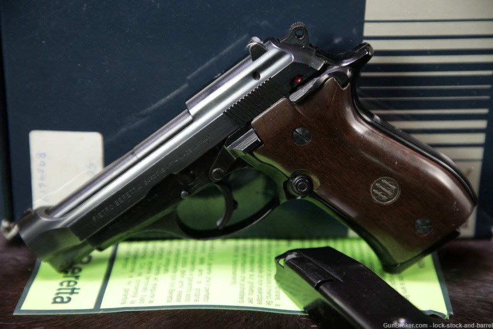 Beretta Model 84B 84-B .380 ACP 3.75" SA/DA Semi-Auto Pistol MFD 1982-img-3