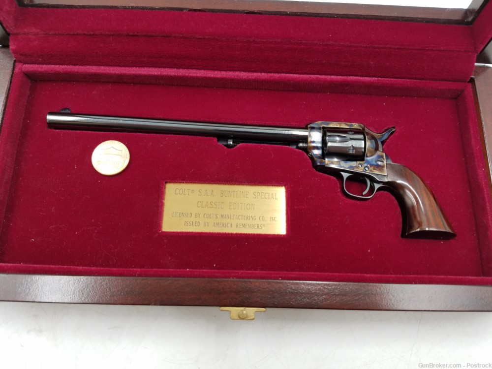 47% scale Miniature Colt long barrel “Buntline Special” Revolver-img-1