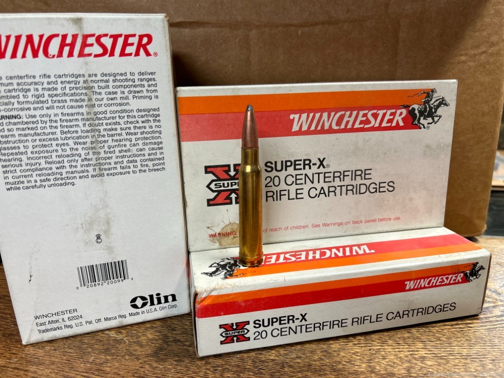 Winchester .338 Win Mag 225gr soft point -img-1