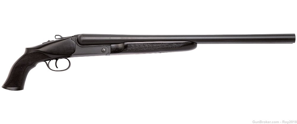 Charles Daly 500 Tactical SxS Coach Shotgun 12 Gauge w/ pistol grip -img-1