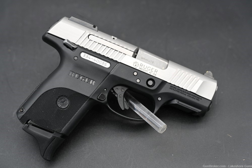 Ruger SR9C 9MM Pistol W/ Case-img-1