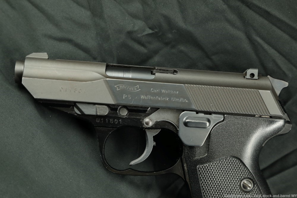 Walther Model P5 9mm Luger DA/SA Semi-Auto Pistol w/ Mag MFD 1980-img-7
