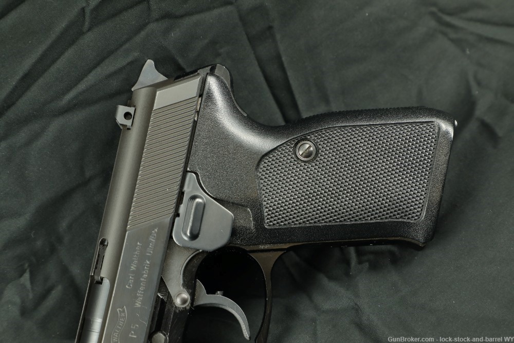 Walther Model P5 9mm Luger DA/SA Semi-Auto Pistol w/ Mag MFD 1980-img-8