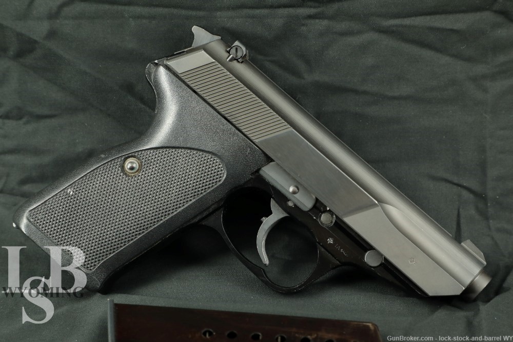 Walther Model P5 9mm Luger DA/SA Semi-Auto Pistol w/ Mag MFD 1980-img-0