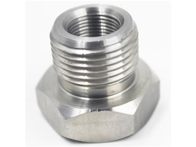 Thread Adapter 1/2X28 13/16 Stainless New 