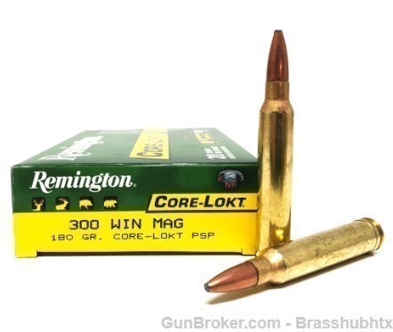 Remington Core Lokt 300 Win Mag 180GR PSP 20RD-img-0