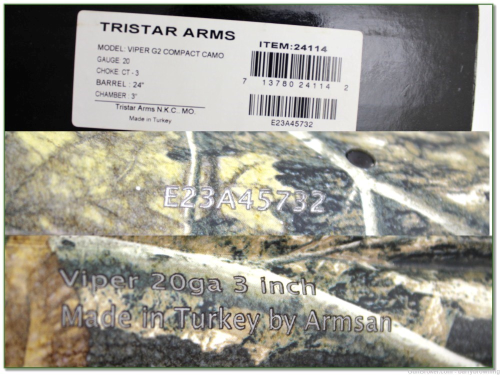 Tristar Viper G2 Compact 20 Gauge new in box.-img-3