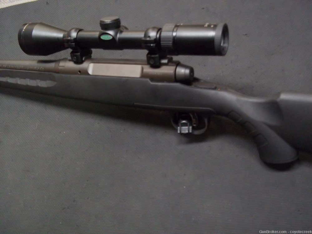 SAVAGE AXIS .223 BOLT ACTION W/WEAVER SCOPE NICE-img-9
