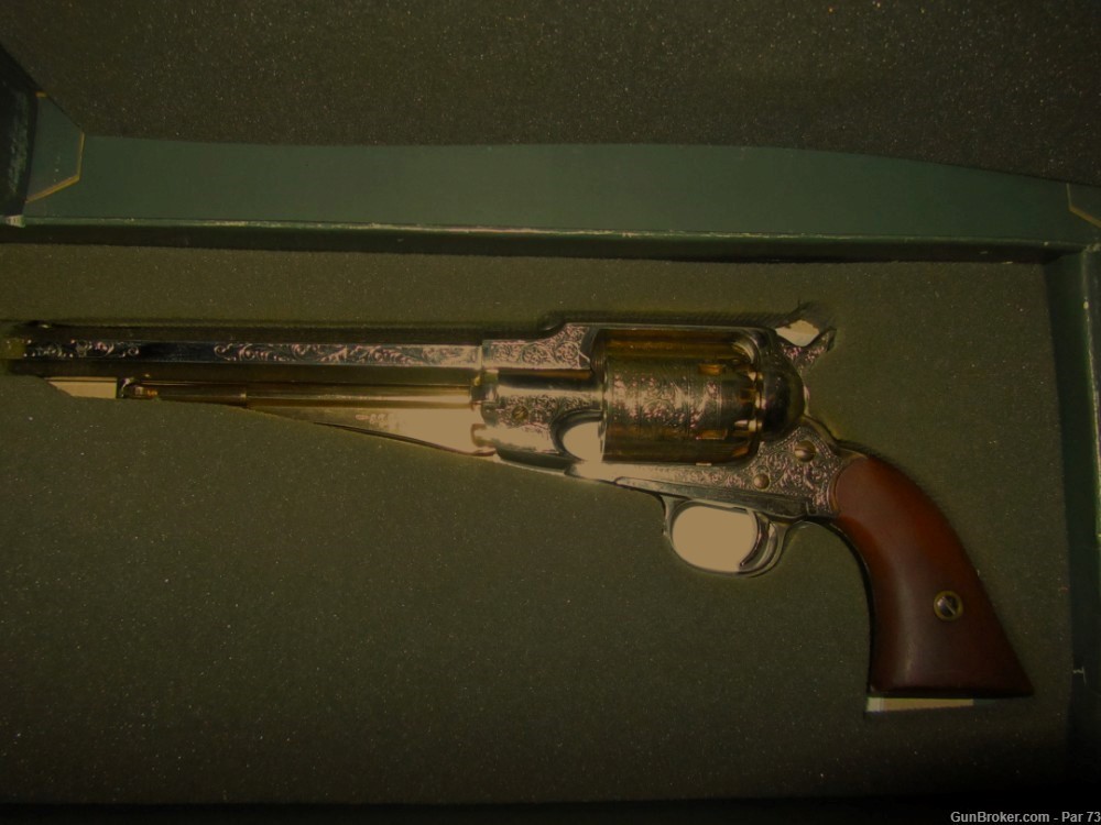 VINTAGE-1988-ASM-44cal. Remington 1858-Fully Engraved-MINTY-img-1