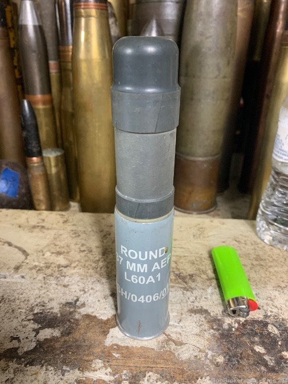 US 37mm AEP L60A1 less lethal round-img-0