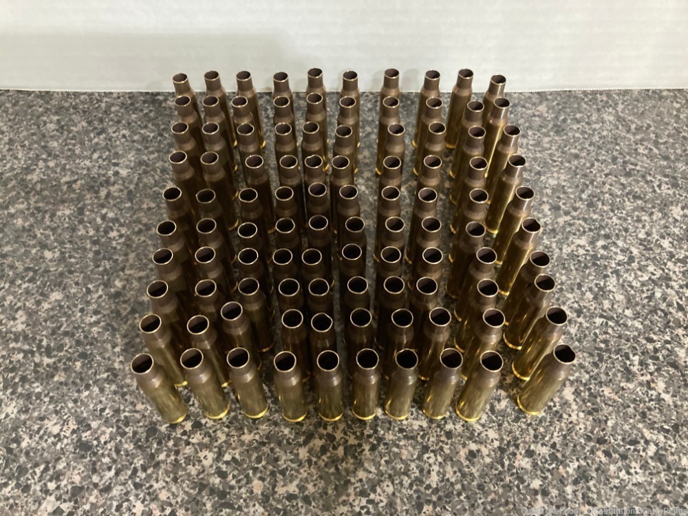 NEW 100 Pieces Winchester 308 IMI Military Match Reloading Brass -img-5