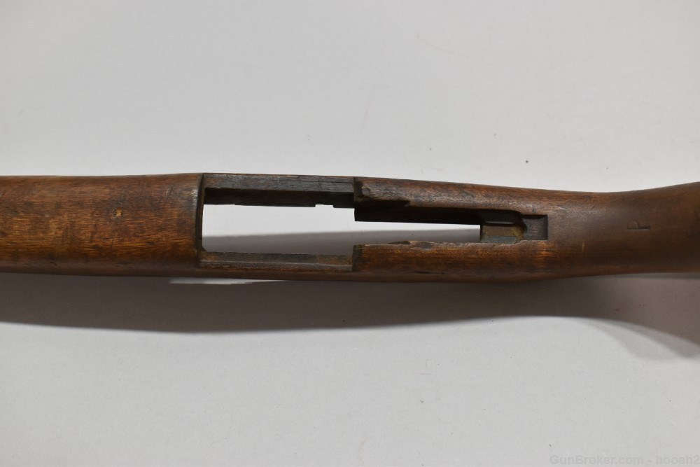 M1 Garand Wood Rifle Stock Rack Numbered W P Firing Proof-img-3