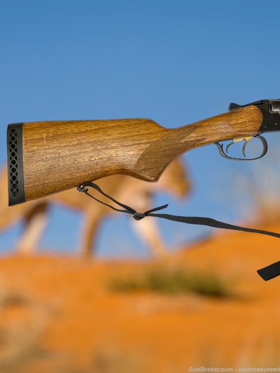 Baikal Mp-221 Side by Side Shotgun .45-70 23.5"BBL -img-1