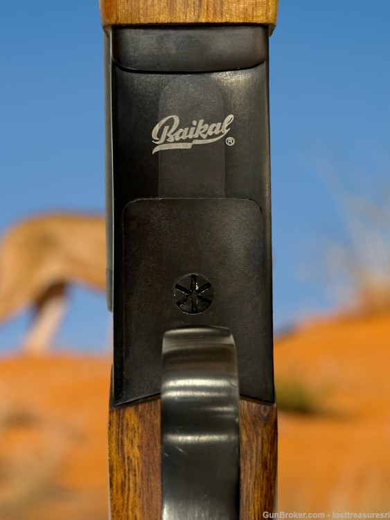 Baikal Mp-221 Side by Side Shotgun .45-70 23.5"BBL -img-24