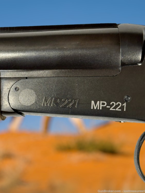 Baikal Mp-221 Side by Side Shotgun .45-70 23.5"BBL -img-19
