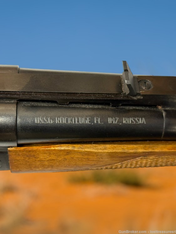Baikal Mp-221 Side by Side Shotgun .45-70 23.5"BBL -img-7