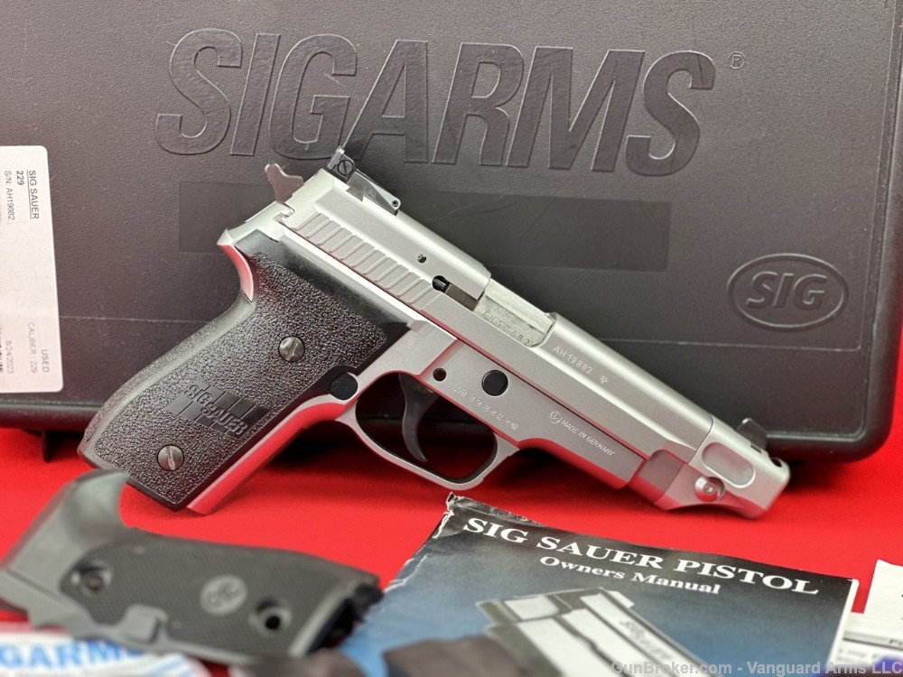 Sig Sauer P229 Sport .357 Sig 4.6" Semi-Auto Pistol! Made in Germany! -img-1