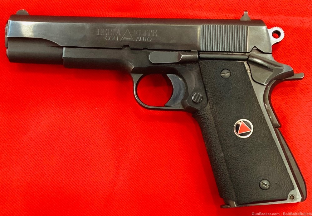 Colt Delta Elite 10mm 1988 Production Government Model 5” Used-img-0