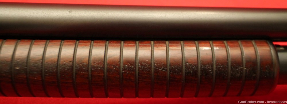 Winchester Model 1897 Pump Action 12-gauge 30"-barrel shotgun. -img-6
