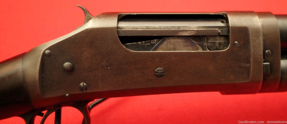 Winchester Model 1897 Pump Action 12-gauge 30"-barrel shotgun. -img-14