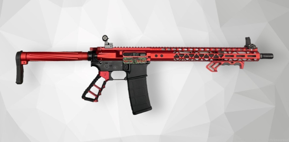 Olympic Arms MFR Semi-Automatic 5.56mm Red Joker Rifle -img-0