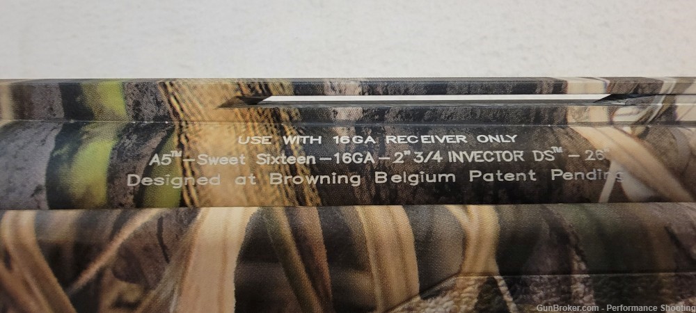 Browning A5 MOSGH Sweet Sixteen 16 Gauge 26" Barrel-img-6