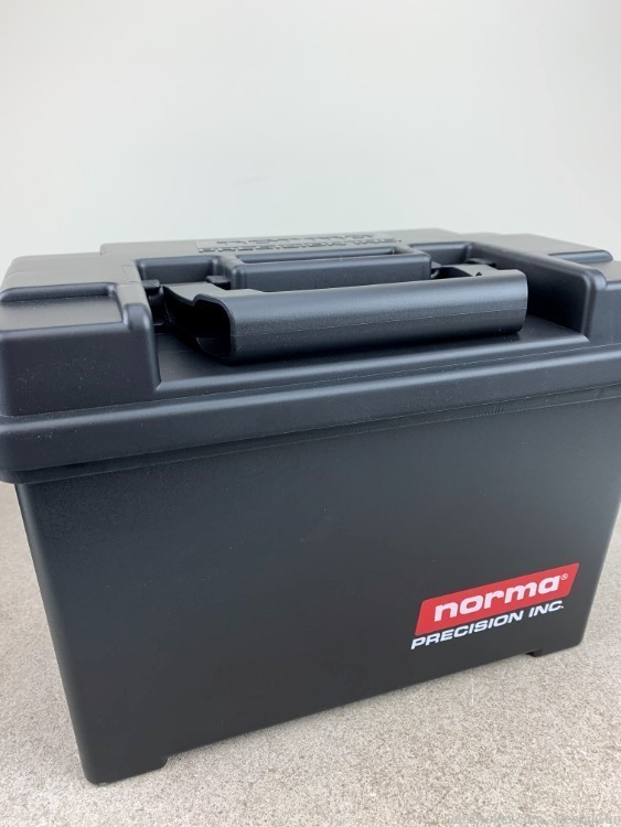12 Pack of NEW Norma Plastic 50 cal Ammo Can-img-0