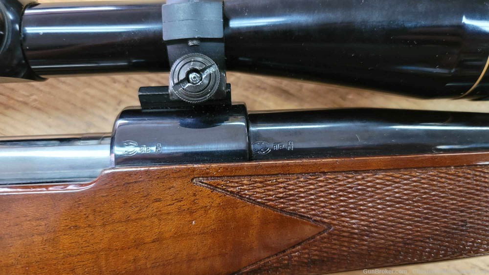 Interarms Mauser Bolt Action Type Rifle 243 Caliber Leupold 12X Scope-img-24