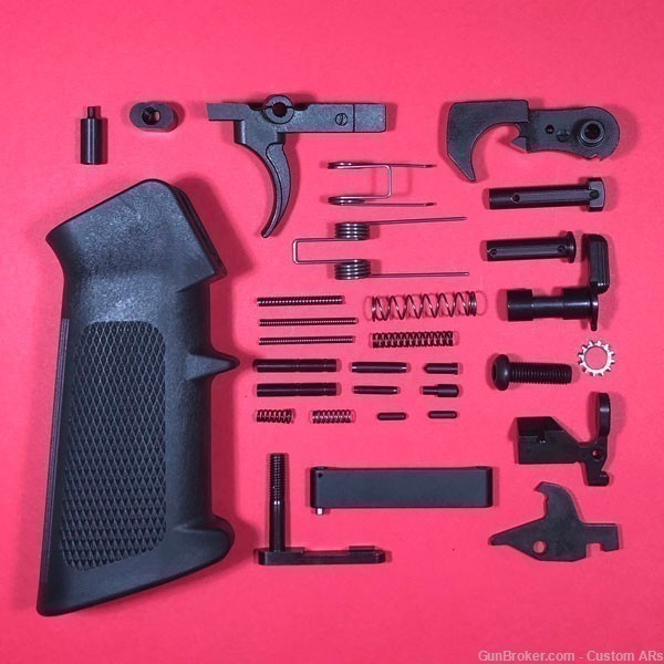 .223/5.56 AR-15 Lower Parts Kit Complete - 31 Parts-img-0