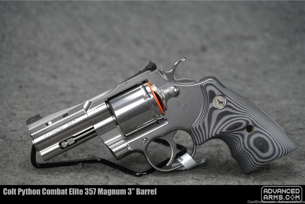 Colt Python Combat Elite 357 Magnum 3” Barrel-img-0