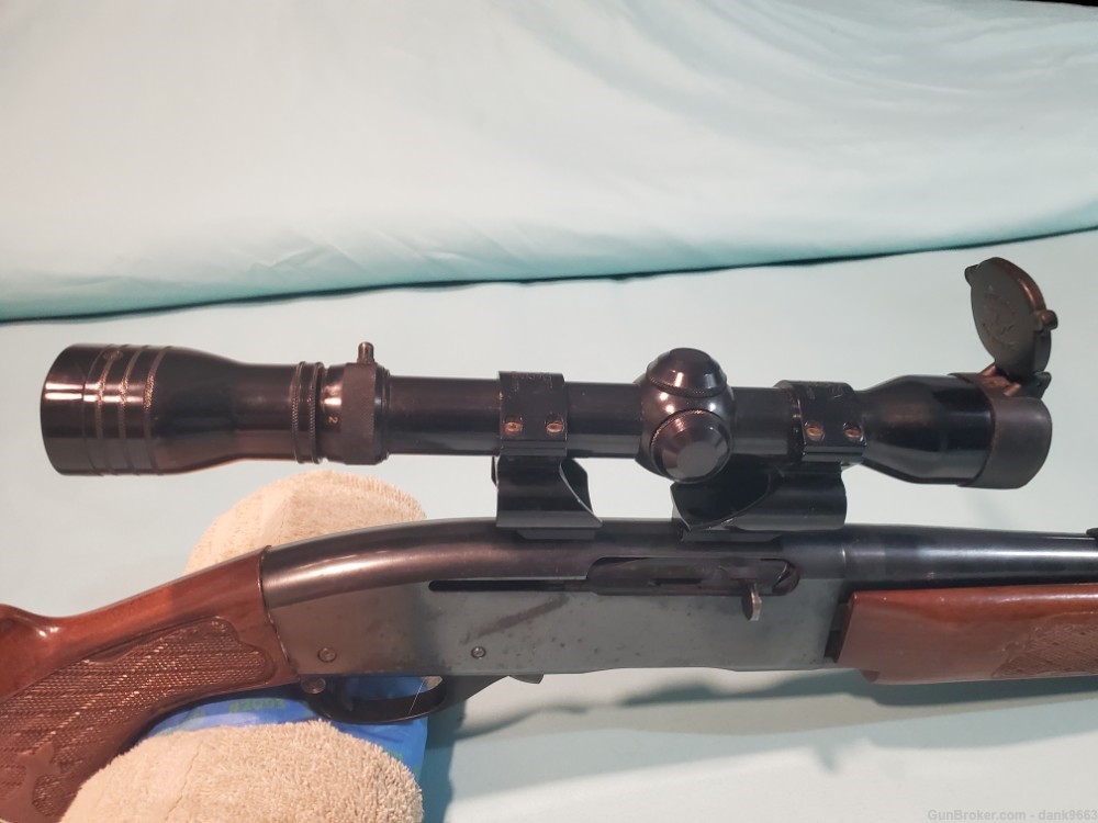 Remington 30-06 Woodsmaster 742 Rifle 1 Clip 2x7 scope-img-10
