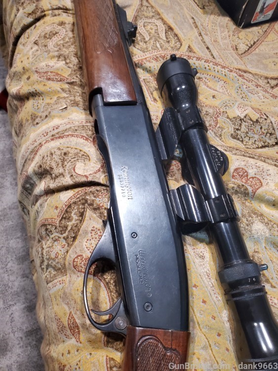 Remington 30-06 Woodsmaster 742 Rifle 1 Clip 2x7 scope-img-15