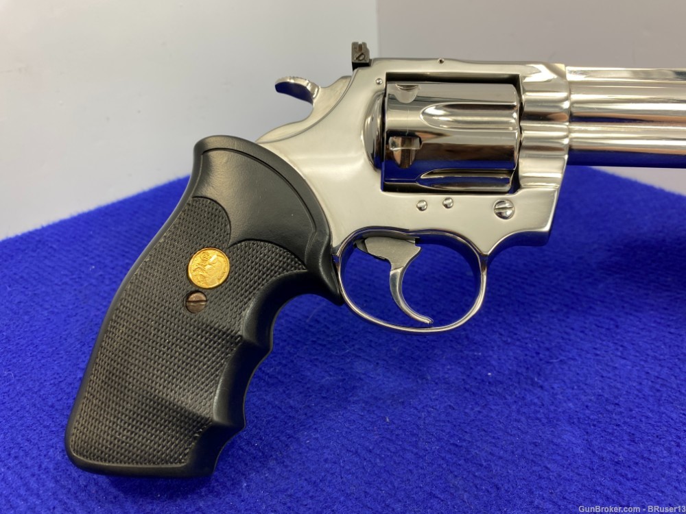 1987 Colt King Cobra .357 Mag 6" *BREATHTAKING BRIGHT STAINLESS* Beautiful-img-34