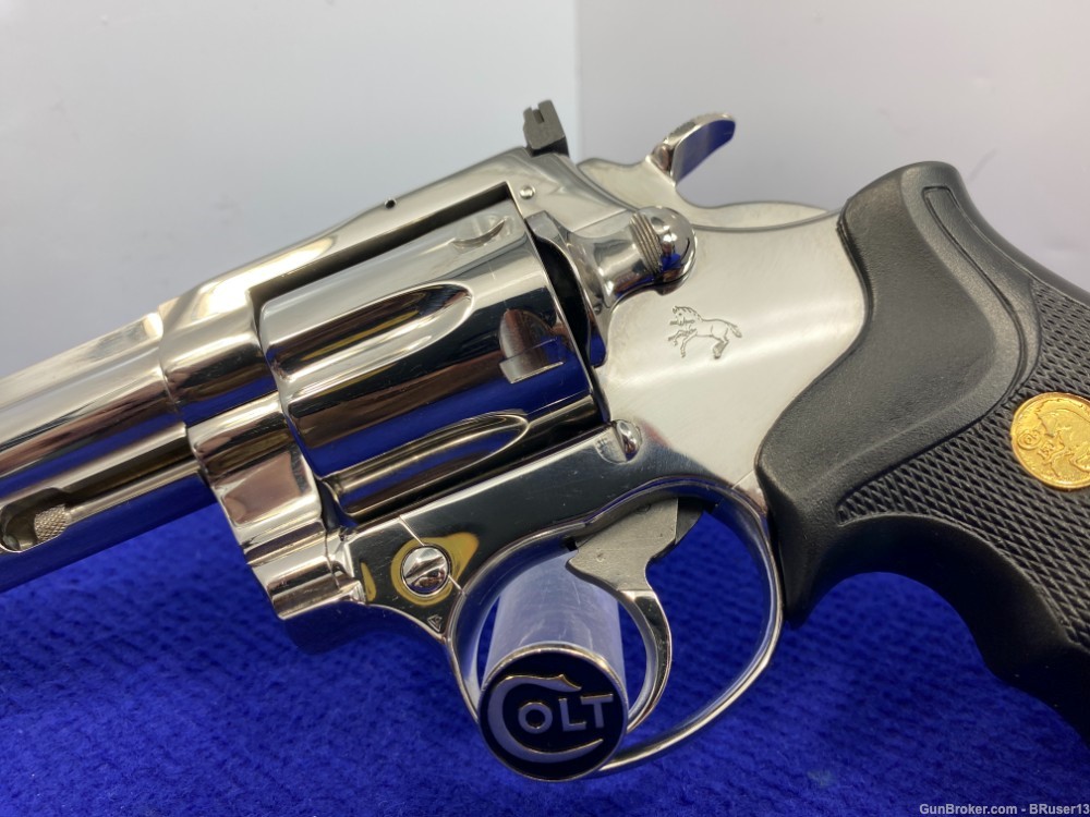 1987 Colt King Cobra .357 Mag 6" *BREATHTAKING BRIGHT STAINLESS* Beautiful-img-4