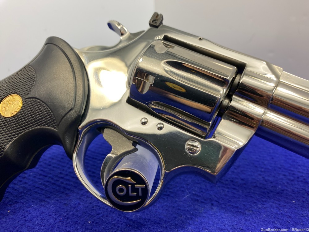 1987 Colt King Cobra .357 Mag 6" *BREATHTAKING BRIGHT STAINLESS* Beautiful-img-11