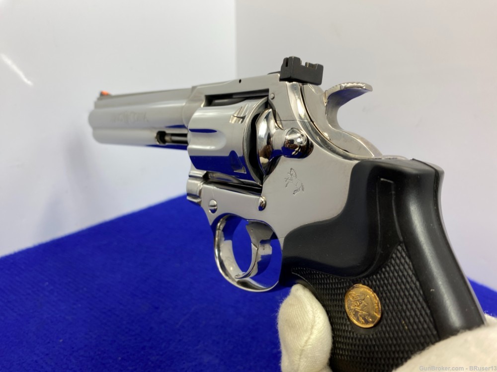 1987 Colt King Cobra .357 Mag 6" *BREATHTAKING BRIGHT STAINLESS* Beautiful-img-22