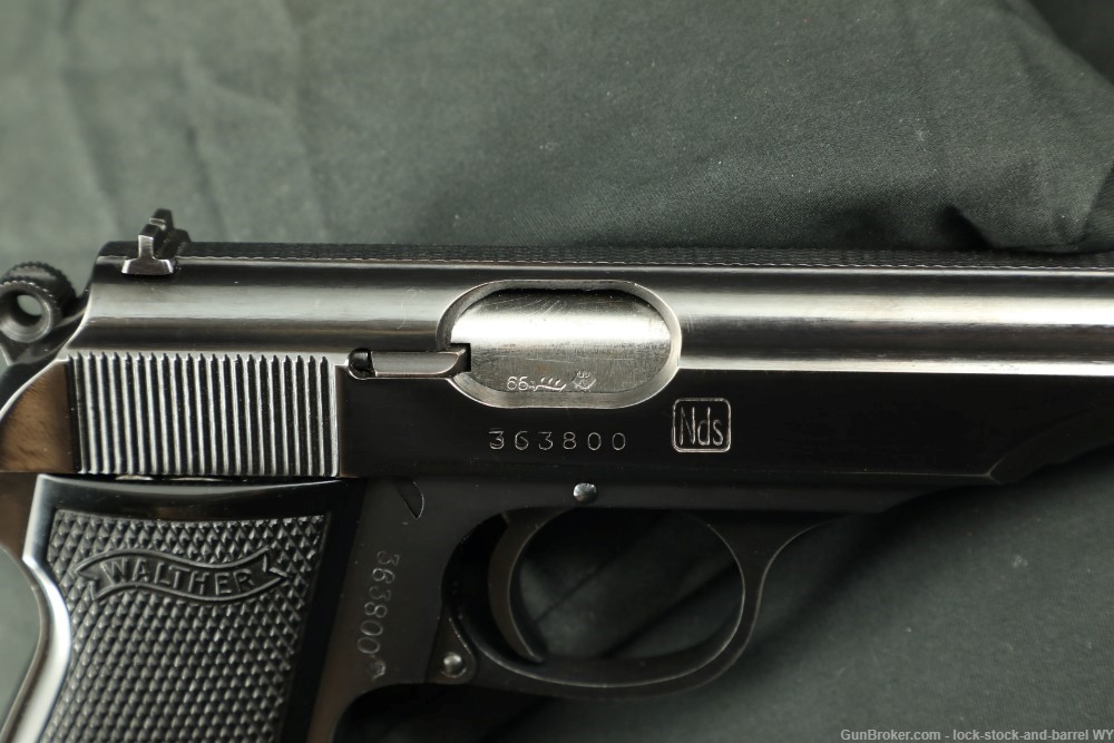 Walther Niedersachsen State Police Model PP 7.65mm .32 ACP Pistol 1966 C&R-img-16