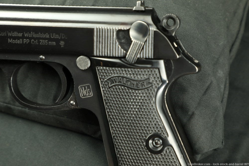 Walther Niedersachsen State Police Model PP 7.65mm .32 ACP Pistol 1966 C&R-img-19