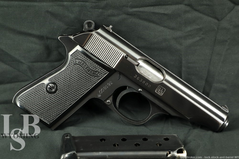 Walther Niedersachsen State Police Model PP 7.65mm .32 ACP Pistol 1966 C&R-img-0