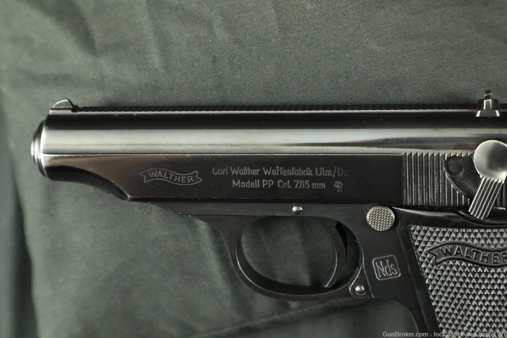Walther Niedersachsen State Police Model PP 7.65mm .32 ACP Pistol 1966 C&R-img-21