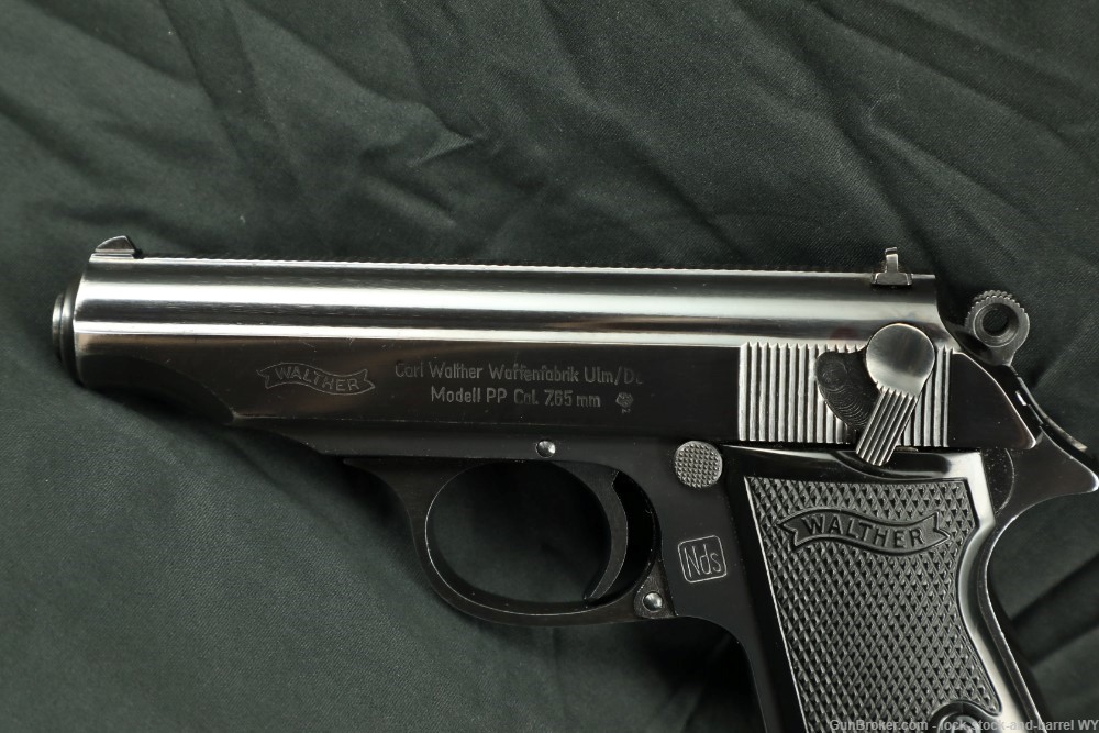 Walther Niedersachsen State Police Model PP 7.65mm .32 ACP Pistol 1966 C&R-img-6