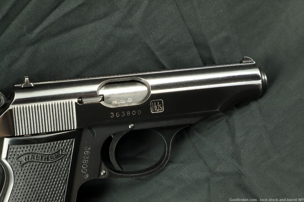 Walther Niedersachsen State Police Model PP 7.65mm .32 ACP Pistol 1966 C&R-img-4
