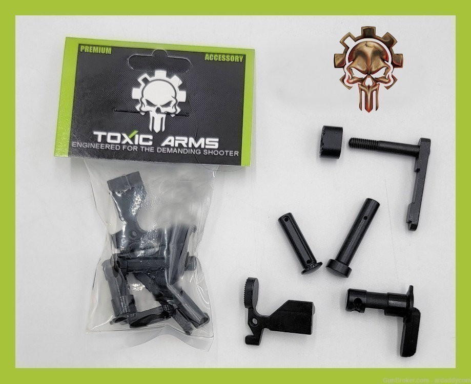 FRESHEN UP LOWER PARTS KIT MAG RELEASE, SAFETY, BOLT STOP LPK AR15 AR 15-img-0