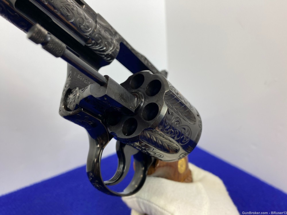 Colt Python .357Mag Blue 6" *BREATHTAKING COLT FACTORY CLASS "D" ENGRAVED*-img-24