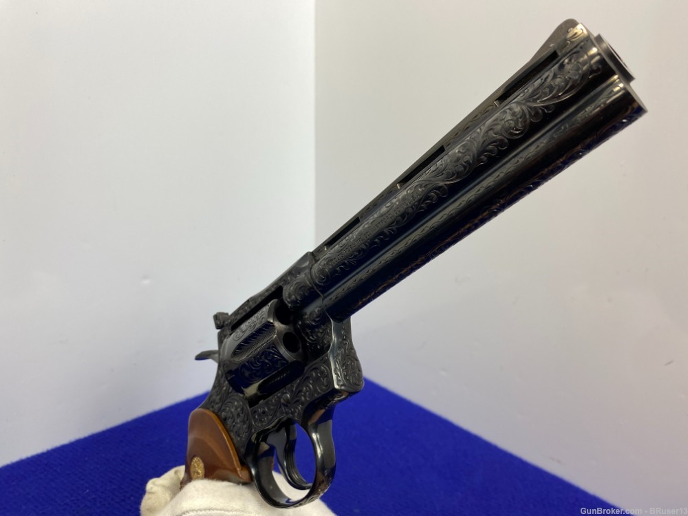 Colt Python .357Mag Blue 6" *BREATHTAKING COLT FACTORY CLASS "D" ENGRAVED*-img-34