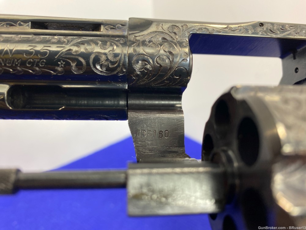 Colt Python .357Mag Blue 6" *BREATHTAKING COLT FACTORY CLASS "D" ENGRAVED*-img-23