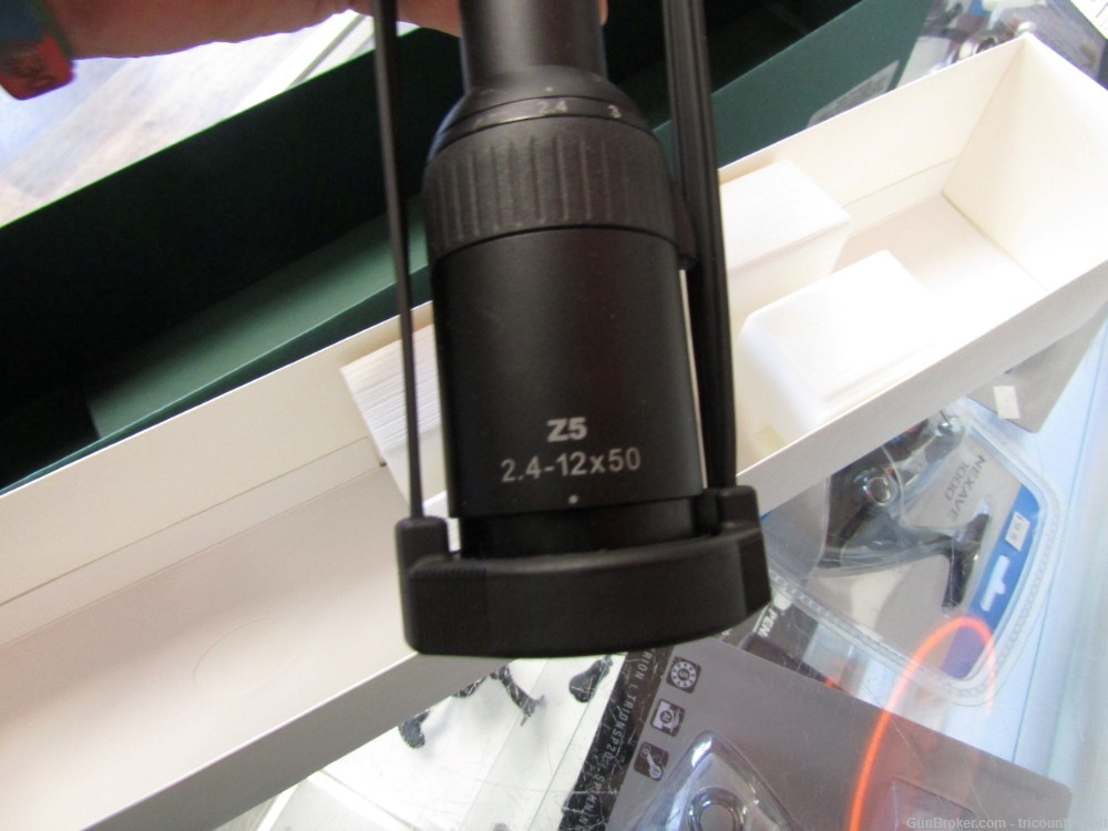Swarovski Z5 2.4-12x50 Plex Reticle - Matte Black Riflescope 59770-img-2